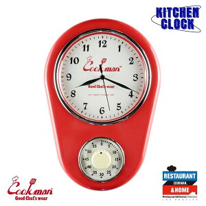 NbN} COOKMAN KITCHEN CLOCK RED -RED- 233-13912 fB[X Y Lb`NbN v |v Ǌ|v AiO ^C}[ Lb`^C}[  Xg[g   