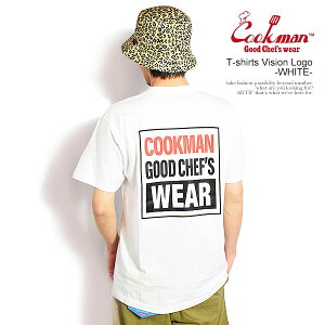 �N�b�N�}�� COOKMAN T-shirts Vision Logo -WHITE- 161-61056w �����Y T�V���c ���� �A�����J ���C�� �V�F�t�E�F�A VISION STREET WEAR �R���{ �������� �X�g���[�g