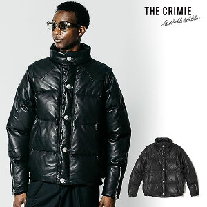2026 �H�~ ��s�\�� 10�����{�`11����{���ח\�� �N���C�~�[ CRIMIE 2WAY CONVERTIBLE CONCHO SHEEP LEATHER DOWN JACKET cr1-02f5-jk35 �W���P�b�g �������� �L�����Z���s��