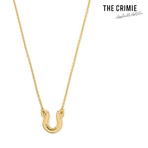 �N���C�~�[ CRIMIE LETTER RIBBON HORSE SHOE NECKLACE 24KDP cr1-02f1-jw04 �l�b�N���X ��������