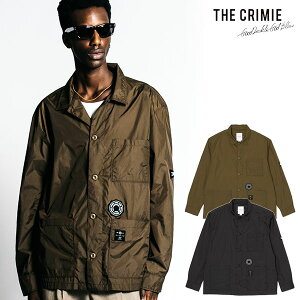 2026 �t�� ��s�\�� 3�����{�`���{���ח\�� �N���C�~�[ CRIMIE PATCHWORK LOGO NYLON WINDBREAKER SHIRT JACKET cr1-02f1-sl03 �V���c �������� �L�����Z���s��