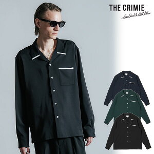2025 �H�~ ��s�\�� 11�����{�`���{���ח\�� �N���C�~�[ CRIMIE BICOLOR OPEN SHIRT cr1-02e5-sl03 �V���c �������� �L�����Z���s��