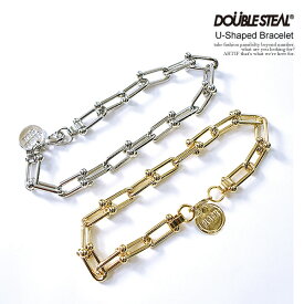 ダブルスティール DOUBLE STEAL U-Shaped Bracelet 432-90012 メンズ ブレスレット チャーム アクセサリー ストリート