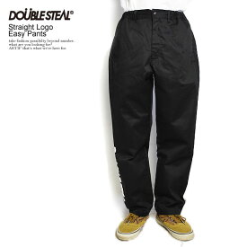 50％OFF SALE セール ダブルスティール DOUBLE STEAL Straight Logo Easy Pants 723-72043 メンズ レディース パンツ イージーパンツ 送料無料 ストリート