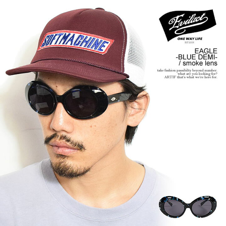 イーブルアクト EAGLE blue 振り切れる demi / smoke lens