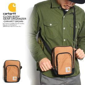 カーハート Carhartt CLOSS BODY GEAR ORGANIZER -CARHARTT BROWN- car-89220700 レディース メンズ ショルダーバッグ バッグ 鞄 カバン おしゃれ かっこいい カジュアル ファッション ストリート carhartt