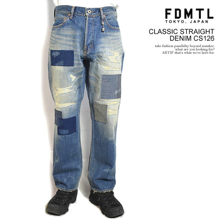 楽天市場】ファンダメンタル FDMTL CLASSIC STRAIGHT DENIM CS126 fa25 