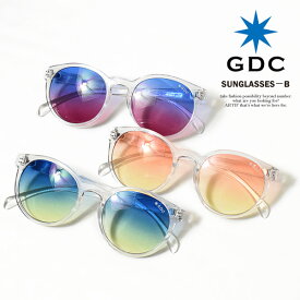 ジーディーシー GDC SUNGLASSES-B c36028 レディース メンズ 眼鏡 サングラス カラーレンズ 伊達メガネ アクセサリー おしゃれ かっこいい ストリート gdc