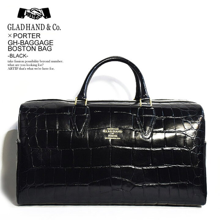 楽天市場】グラッドハンド×ポーター GLAD HAND×PORTER GH-BAGGAGE 
