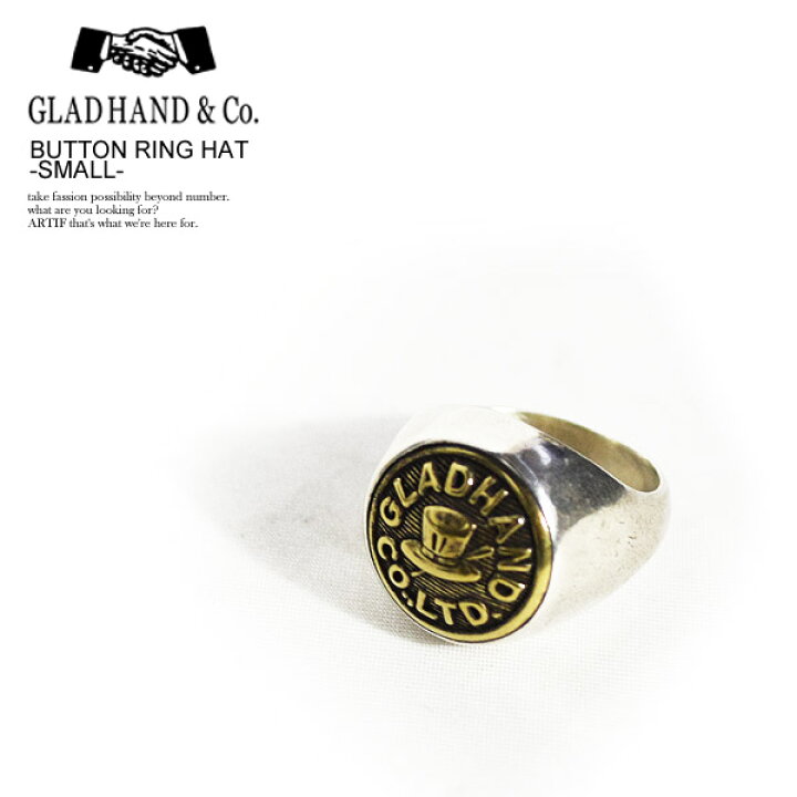 楽天市場】グラッドハンド GLAD HAND BUTTON RING HAT -SMALL 