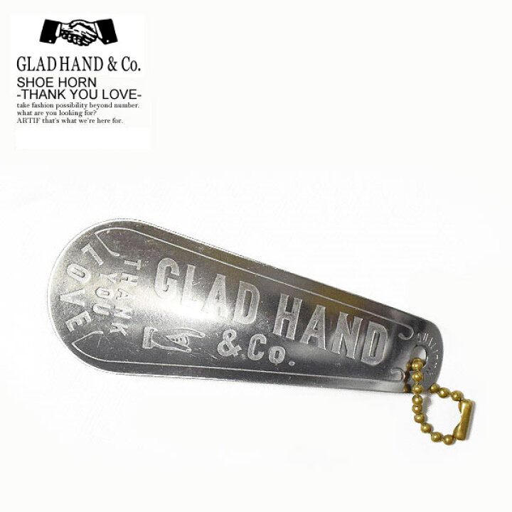 楽天市場 グラッドハンド Glad Hand Shoe Horn Thank You Love レディース メンズ シューホーン 靴べら キーホルダー おしゃれ かっこいい カジュアル ファッション ストリート Gladhand Nisky