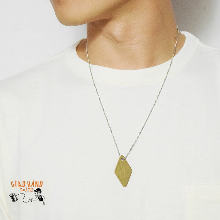 楽天市場】グラッドハンド GLAD HAND GH TAG NECKLACE-SHAKE HAND 