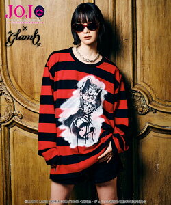 glamb×WW̊Ȗ` ̕ O glamb Risotto Nero Border Cutsew gb0125-jj17 Y {[_[ Jbg\[ R{ 