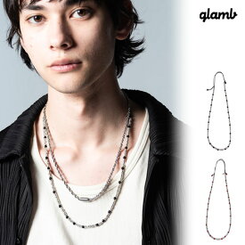 2024 夏 先行予約 6月上旬～中旬入荷予定 グラム glamb Flashing Beads Necklace gb0224-ac16 フラッシングビーズネックレス ネックレス 送料無料 キャンセル不可