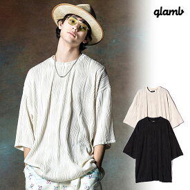 2024 夏 先行予約 5月下旬～6月上旬入荷予定 グラム glamb Willow Crepe T-Shirt gb0224-cs20 ウィロークレープTシャツ Tシャツ 送料無料 キャンセル不可