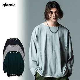 20％OFF SALE セール グラム glamb Fake Layered Wide CS gb0422-cs11 フェイクレイヤードワイドカットソー 送料無料