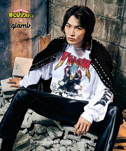 glamb×l̃q[[AJf~A O glamb Tomura Shigaraki Long Sleeves T gb0422-ha08 T R{ 