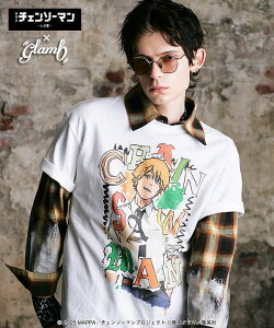 glamb×Łw`F\[} [сxs\ 11{`12{ח\ O glamb Denji T-shirt 2 gb0425-cm03 fWTVc2 Y TVc R{  LZs