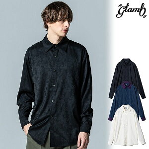 2025 �t ��s�\�� 2�����{�`3����{���ח\�� �O���� glamb Noble Paisley Shirt gb0125-sh06 �m�[�u���y�C�Y���[�V���c �������� �L�����Z���s��
