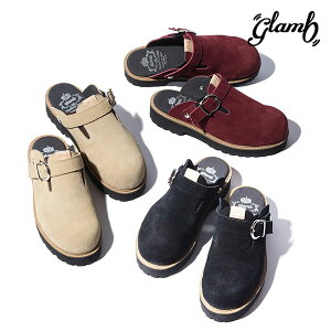 2026 �� ��s�\�� 6�����{�`���{���ח\�� �O���� glamb Cow Suede Clog Sandals gb0226-ac03 �T���_�� �J�E�X�G�[�h�N���b�O�T���_�� �������� �L�����Z���s��