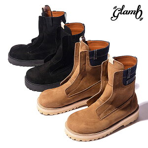 2026 �H ��s�\�� 9����{�`���{���ח\�� �O���� glamb Denim Combination Outdoor Boots gb0326-ac01 �u�[�c �f�j���R���r�l�[�V�����A�E�g�h�A�u�[�c �������� �L�����Z���s��