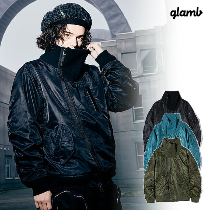 楽天市場】グラム glamb High Neck MA-1 gb0324-jkt13 ハイネックMA-1  