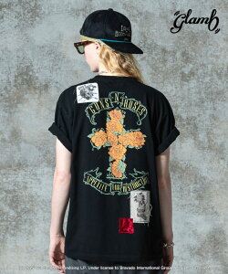 �O���� glamb GUNS N�f ROSES Cross T-Shirt gb0325-cs02 �K���Y�A���h���[�[�X �N���XT�V���c T�V���c ��������