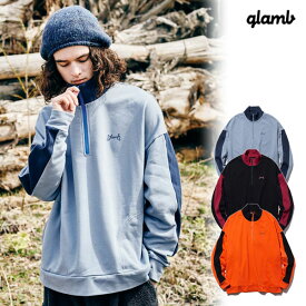 グラム glamb Zip Neck Sweat gb0323-cs02 ジップネックスウェット スウェット 送料無料