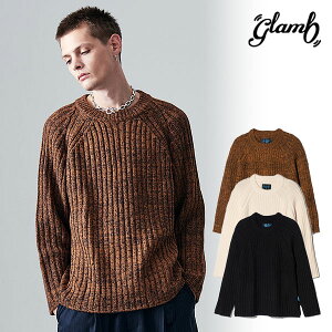 �O���� glamb Blue Noise Low Gauge Rib Knit gb0425-bn06 �u���[�m�C�Y���[�Q�[�W���u�j�b�g �j�b�g ��������