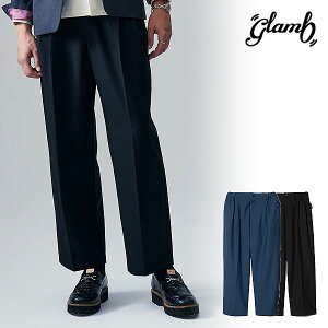 �O���� glamb Blue Noise Tuck Slacks gb0425-bn15 �u���[�m�C�Y�^�b�N�X���b�N�X �p���c ��������
