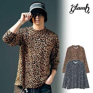 2025 �~ ��s�\�� 11�����{�`12����{���ח\�� �O���� glamb Leopard Mock Neck Cutsew gb0425-cs07 ���I�p�[�h���b�N�l�b�N�J�b�g�\�[ T�V���c �������� �L�����Z���s��