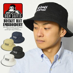 �x���f�C�r�X BEN DAVIS BUCKET HAT EMBROIDERY �y�����Y ���f�B�[�X �X�q �n�b�g�z�y�x���f�C�r�X BEN DAVIS�z �X�g���[�g 05P05Dec15