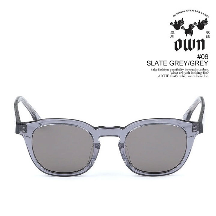 楽天市場】オウン OWN #06 SLATE GREY/GREY ow-06sgy-gy メンズ 