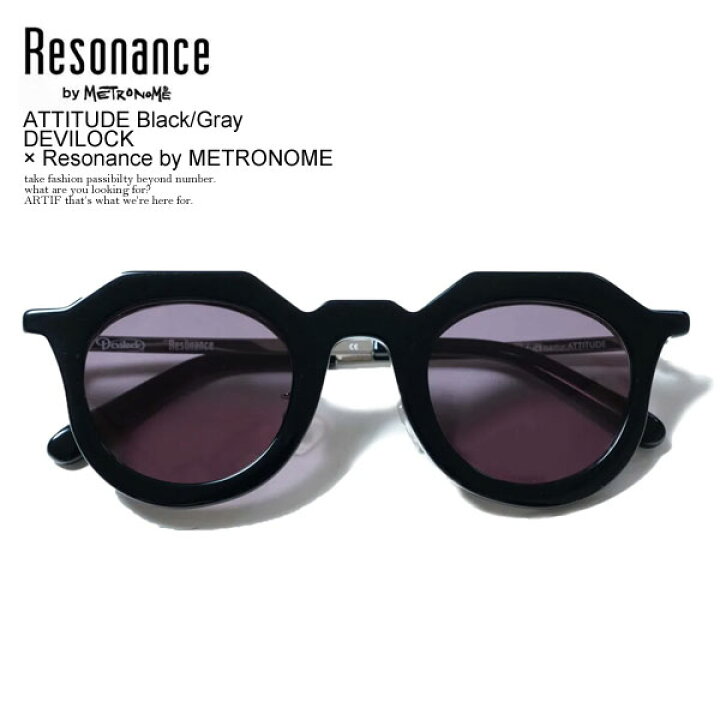 楽天市場】レゾナンス Resonance ATTITUDE Black/Gray DEVILOCK 