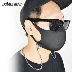 70％OFF SALE セール ダブルスティール DOUBLE STEAL BEADS MASK CODE 414-90016 メンズ マスクコード ビーズ アクセサリー ストリート