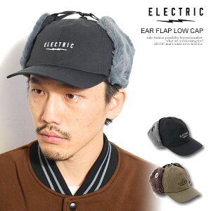 �G���N�g���b�N ELECTRIC EAR FLAP LOW CAP e25fc12 �����Y �L���b�v ���[�L���b�v �C���[�t���b�v �A�E�g�h�A ���W���[ �������� �X�g���[�g