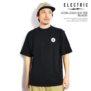 �G���N�g���b�N ELECTRIC ICON LOGO S/S TEE -BLACK- e26st09b �����Y T�V���c ����T�V���c �A�E�g�h�A ���W���[ �������� �X�g���[�g