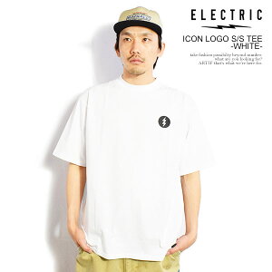 �G���N�g���b�N ELECTRIC ICON LOGO S/S TEE -WHITE- e26st09w �����Y T�V���c ����T�V���c �A�E�g�h�A ���W���[ �������� �X�g���[�g