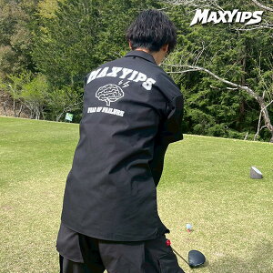 �}�b�N�X�C�b�v�X MAX YIPS F.O.F S/S WORK SHIRTS max-sh-001 �����Y �V���c ���� ���[�N�V���c �S���t�E�F�A �J�W���A���S���t �������� �X�g���[�g