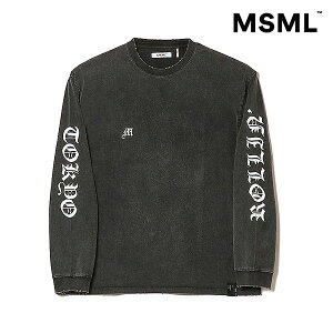 2026 �t�� ���[�J�[���񂹑Ή� �G���G�X�G���G�� MSML OLD ENGLISH LONG SLEEVE T SHIRT ms1-02f1-cl04 T�V���c �������� �L�����Z���s��