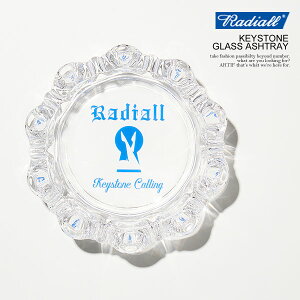 fBA RADIALL KEYSTONE - GLASS ASHTRAY rad-acc002 radiall Y DM AbVg[  Xg[g