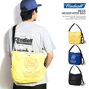 ���f�B�A�� RADIALL MESS - NEWSPAPER BAG rad-spey012 radiall �����Y �j���[�X�y�[�p�[�o�b�O �V�����_�[�o�b�O SPEAKEASY �X�s�[�N�C�[�W�[ �R���{ �������� �X�g���[�g