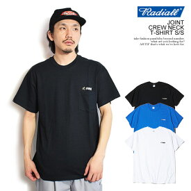 ラディアル RADIALL JOINT - CREW NECK T-SHIRT S/S rad-24ss-tee002 radiall メンズ Tシャツ 半袖 クルーネック 送料無料 ストリート