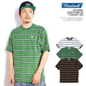 ���f�B�A�� RADIALL SQUIRE - CREW NECK T-SHIRT S/S rad-26ss-cut006 radiall �����Y T�V���c ���� �{�[�_�[T�V���c �p�C�� �������� �X�g���[�g