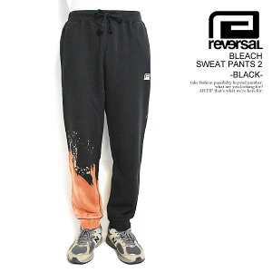 40OFF SALE Z[ o[T reversal BLEACH SWEAT PANTS 2 -BLACK- rv23aw407b Y pc XEFbgpc u[`H  Xg[g rvddw