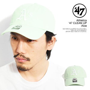 �t�H�[�e�B�[�Z�u�� '47 Athletics '47 CLEAN UP Aloe nlrgw18gws �����Y �L���b�v �A�X���`�b�N�X �N���[���i�b�v �X�g���[�g