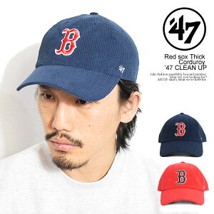 �t�H�[�e�B�[�Z�u�� '47 Red sox Thick Corduroy �f47 CLEAN UP thckc02ews �����Y �L���b�v ���[�L���b�v ���b�h�\�b�N�X �R�[�f�����C�L���b�v �N���[���i�b�v �������� �X�g���[�g