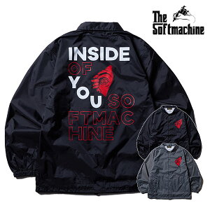 2026 �t�� ��s�\�� 2���`3�����ח\�� �\�t�g�}�V�[�� SOFTMACHINE INSIDE JK (COACH JACKET) soft26ss-insjkt�����Y �W���P�b�g �������� �L�����Z���s��