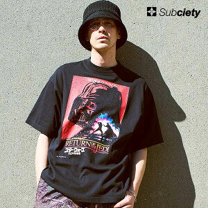 STAR WARSRNV TuTGeB SUBCIETY STAR WARS / EP6 / Poster tee 105-40917 Y TVc X^[EH[Y  Xg[g