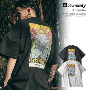30��OFF SALE �Z�[�� �T�u�T�G�e�B SUBCIETY Lovers tee 150-40001 subciety �����Y T�V���c ���� �w�r�[�I���X �{�b�N�X�V���G�b�g �������� �X�g���[�g